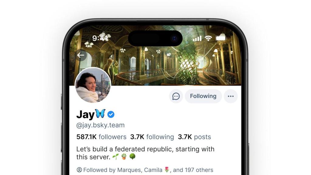 La nueva marca azul de Bluesky