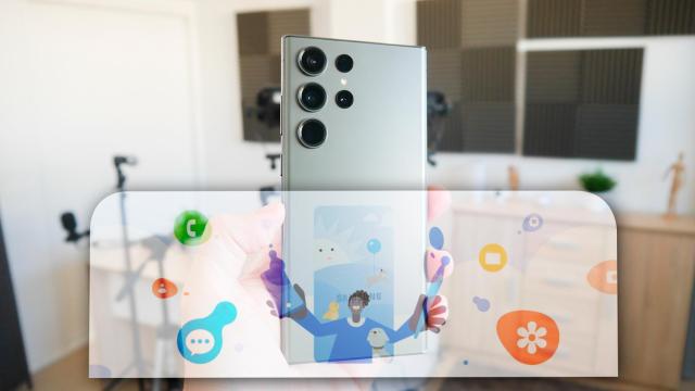 Fotomontaje inspirado en el Galaxy S23