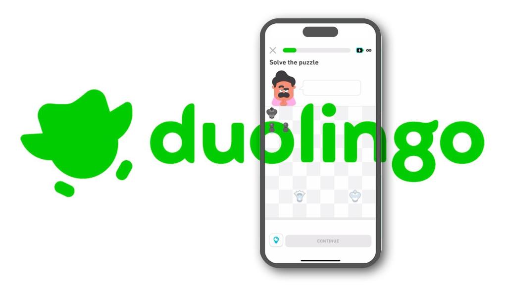 Fotomontaje inspirado en Duolingo