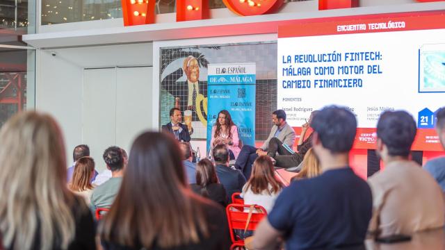 Un instante del XXXI Encuentro Tecnológico de EL ESPAÑOL de Málaga, sobre fintech