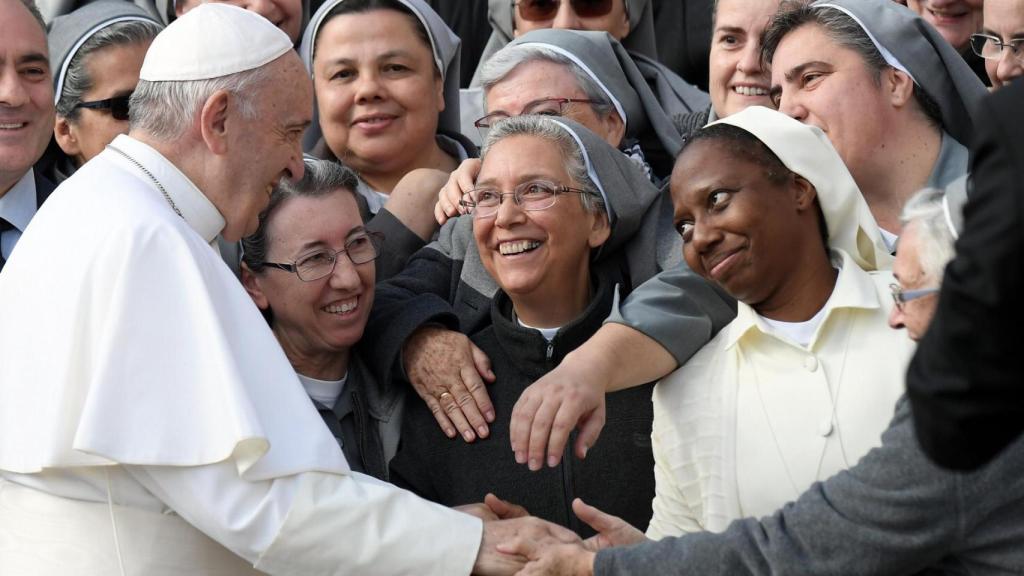 El Papa, en el Vaticano en 2017.