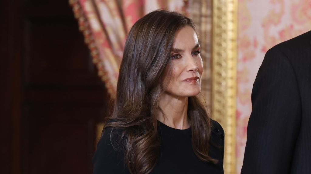 La Reina, en el Palacio Real.