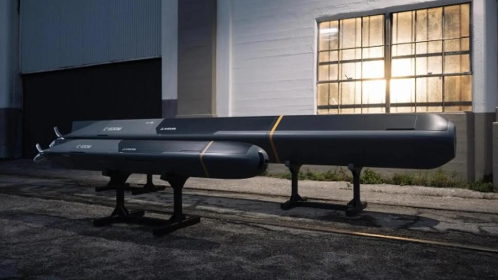 Dos submarinos autónomos Copperhead de Anduril.