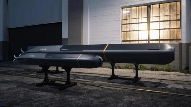 Dos submarinos autónomos Copperhead de Anduril.