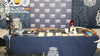 Imagen del contenido incautado en la operación ALDO.