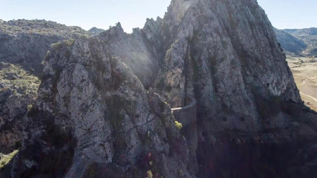 Zona de la presa de Los Caballeros, en Montejaque (Málaga).