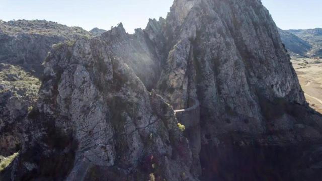 Zona de la presa de Los Caballeros, en Montejaque (Málaga).