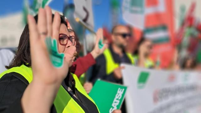 Protesta de Satse.