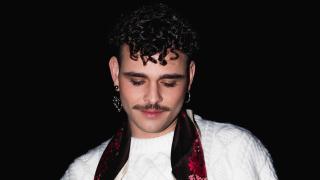 Mondra, cantante que pondrá música a la película Miss Ledya, obra de 1916 en la que actúa Castelao