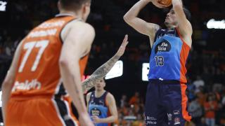 Thomas Heurtel en el partido ante Valencia.