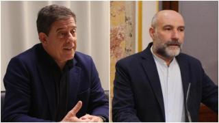 José Ramón Gómez Besteiro y Néstor Rego.