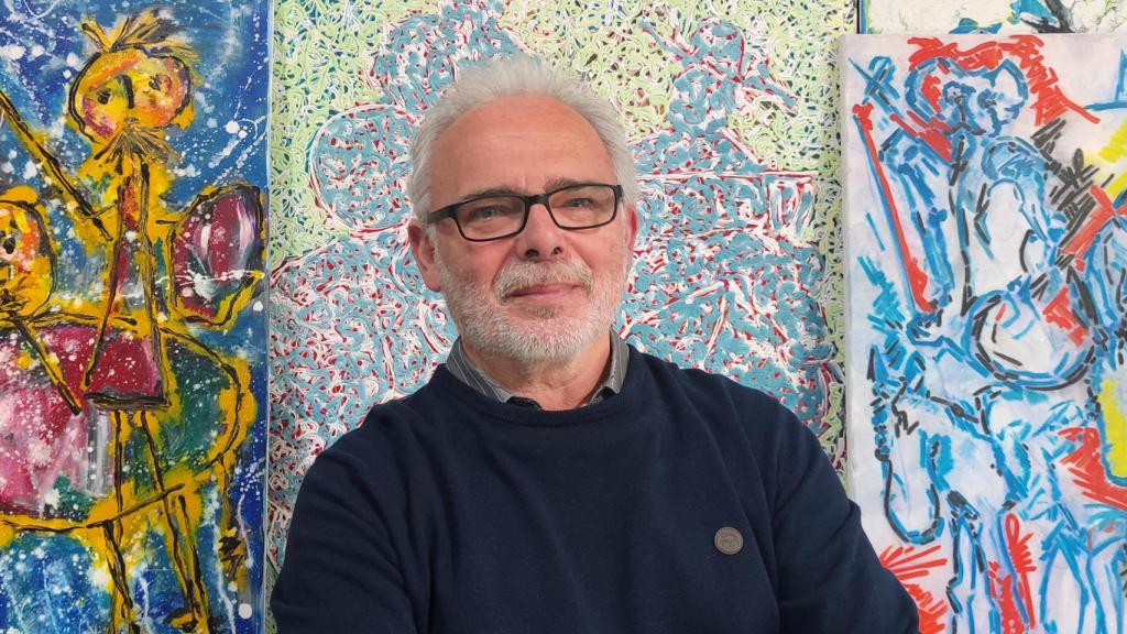 Tomás, el pintor valenciano del mayor homenaje al Quijote y Sancho Panza: Más que un hobby, es una necesidad