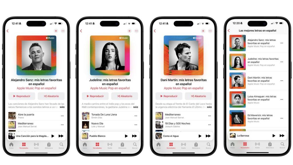 Playlists de artistas