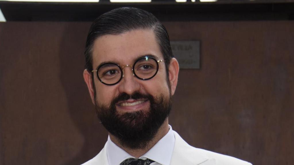 Manu Sánchez, el pasado febrero en los Premios Medalla de Andalucía 2025..