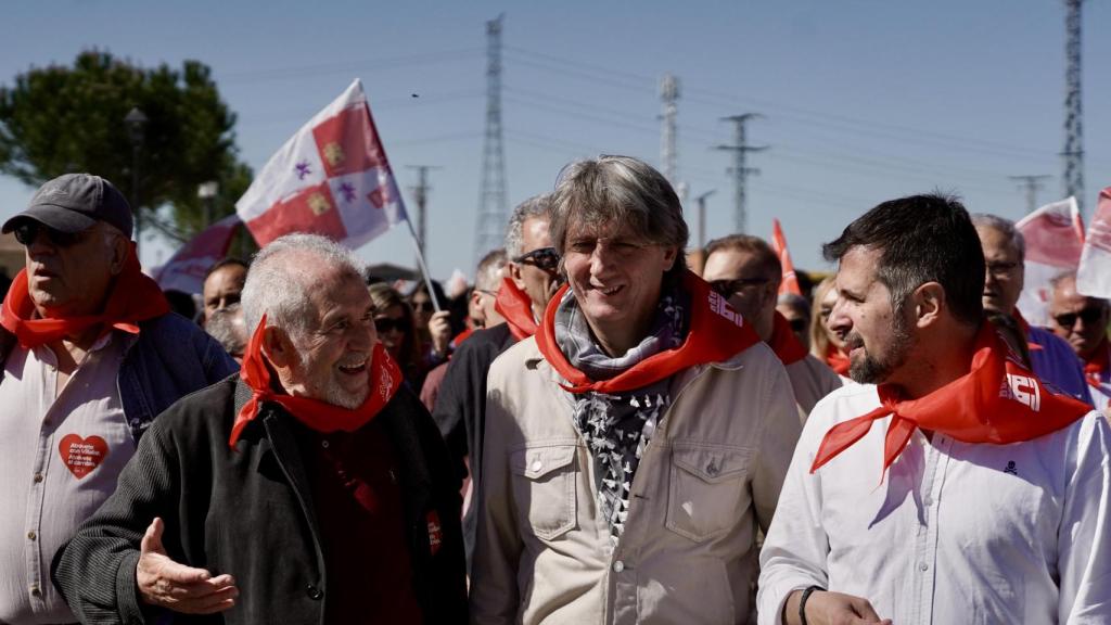 Demetrio Madrid, Carlos Martínez y Luis Tudanca este 23 de abril en Villalar de los Comuneros