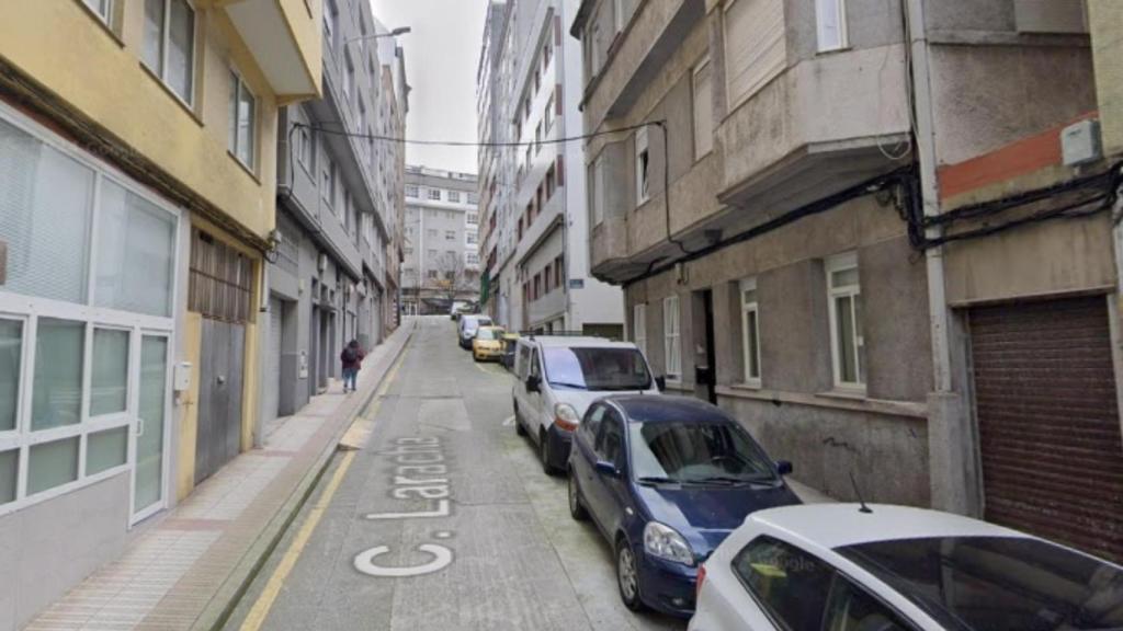 La calle Laracha de A Coruña.