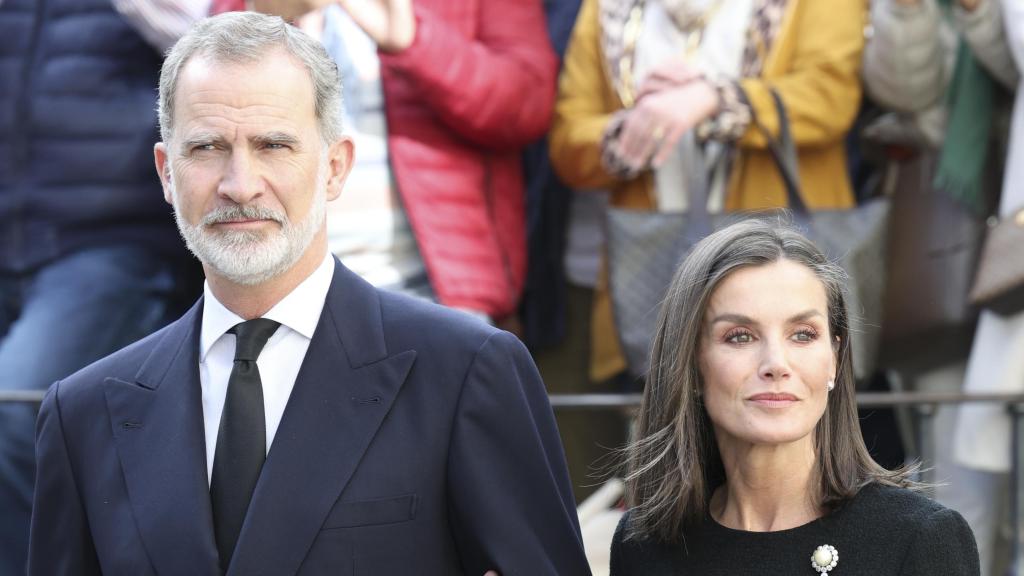 Los reyes Felipe y Letizia en uno de sus últimos actos públicos.
