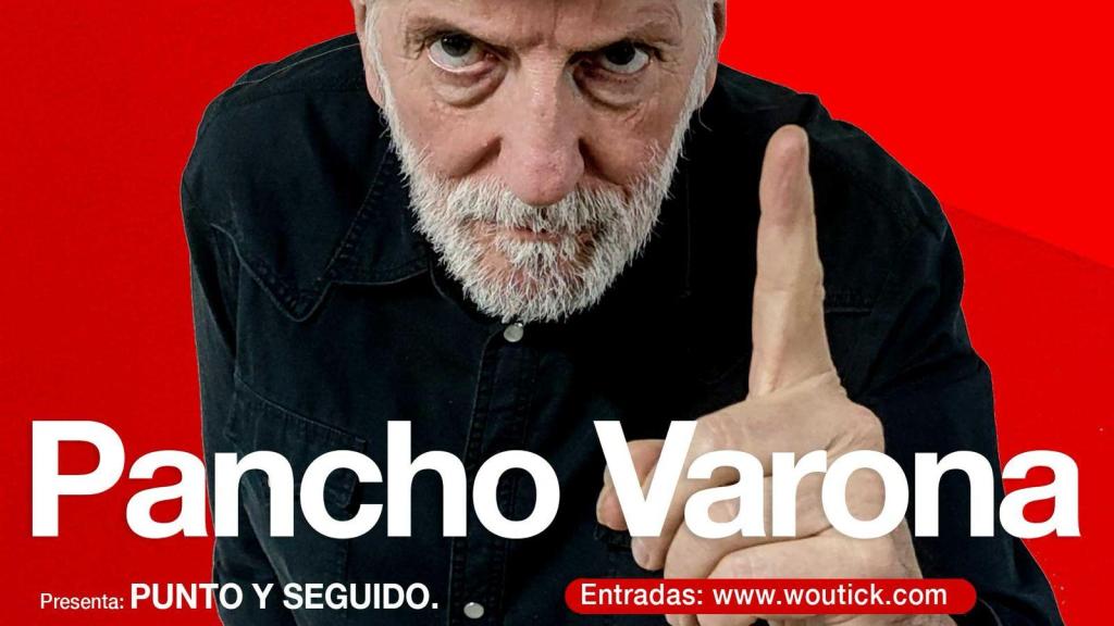 Pancho Varona en su gira 'Punto y seguido'