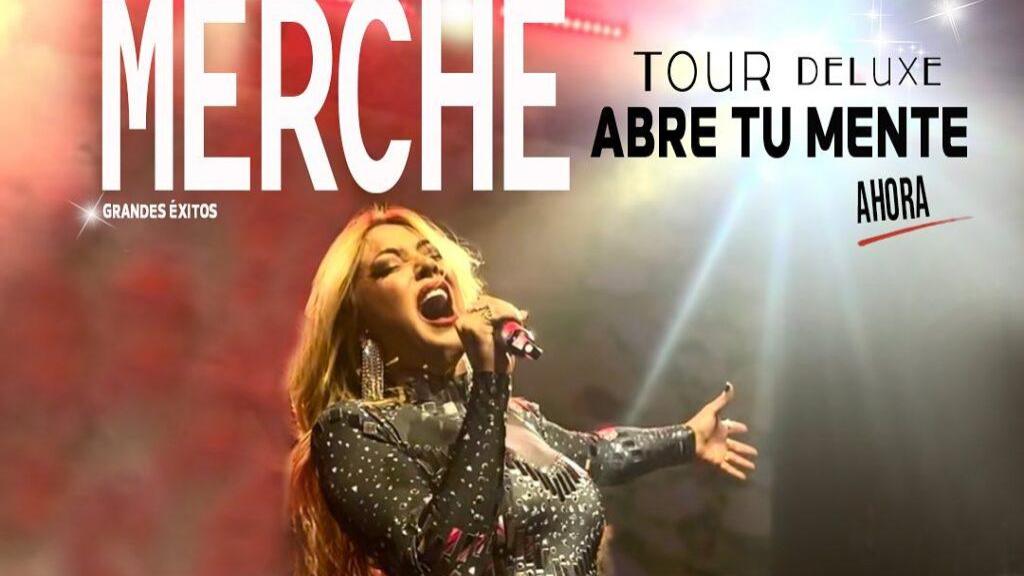Merche en su gira deluxe 'Abre tu mente'