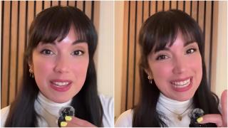 Montaje de un vídeo de Caro Silva (@felizsinazucar) en TikTok.