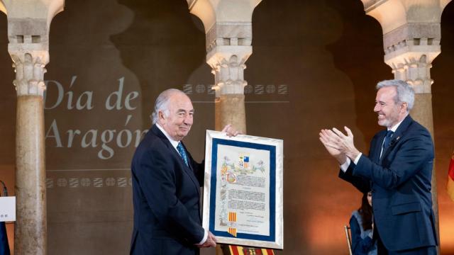 Amado Franco recibe el Premio Aragón 2025