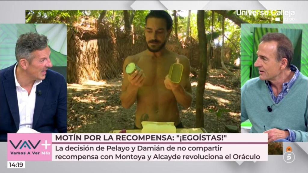 Joaquín Prat y Alessandro Lequio, en 'Vamos a ver'