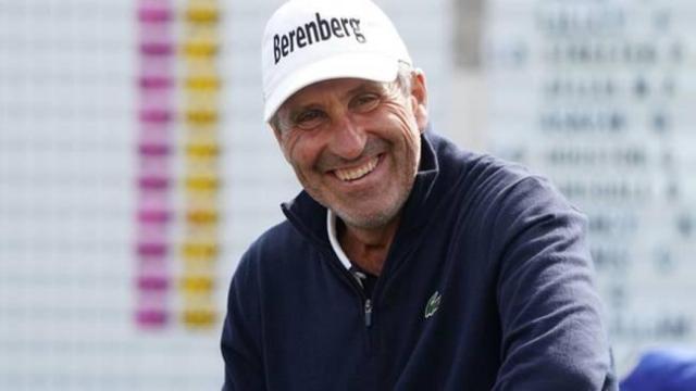 Olazábal durante la European Legends Cup en Almería.