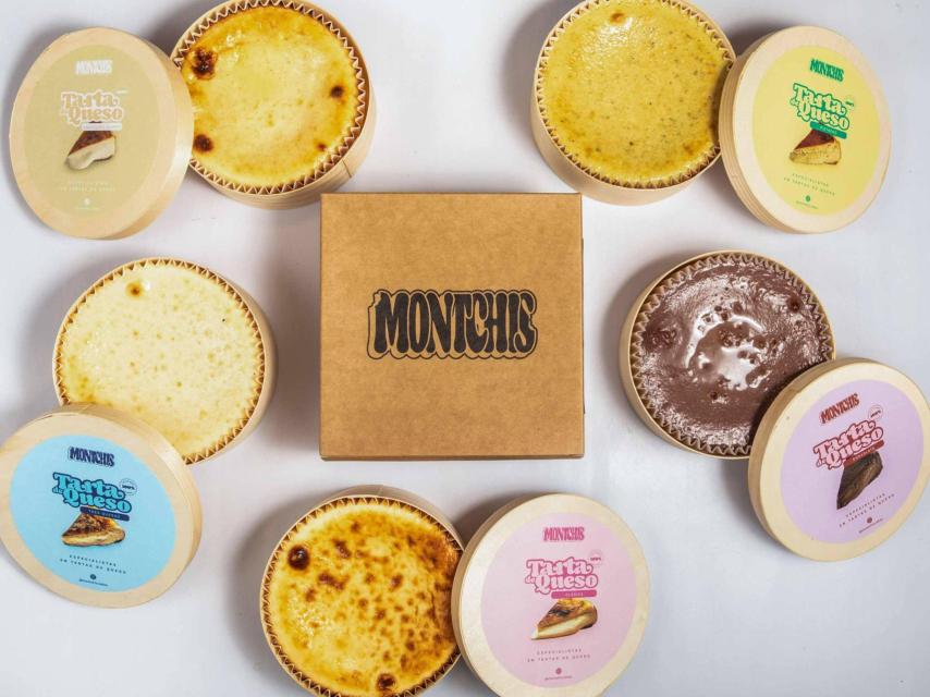 Los distintos sabres de las tartas de Montchis.