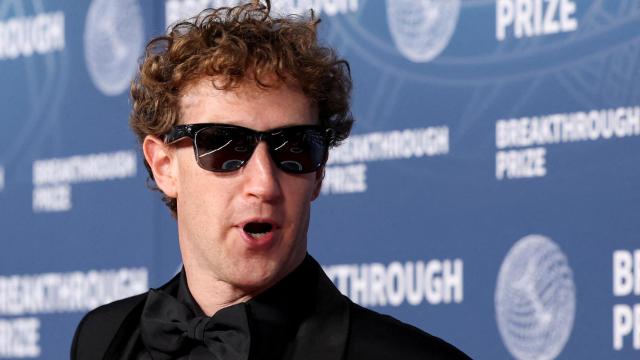 Mark Zuckerberg, fundador y consejero delegado de Meta Platforms, en el acto de entrega de los premios Breakthrough el pasado 5 de abril.