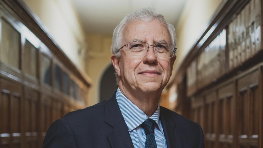 El historiador de la ciencia y académico de la RAE, José Manuel Sánchez Ron. Foto: Sara Fernández