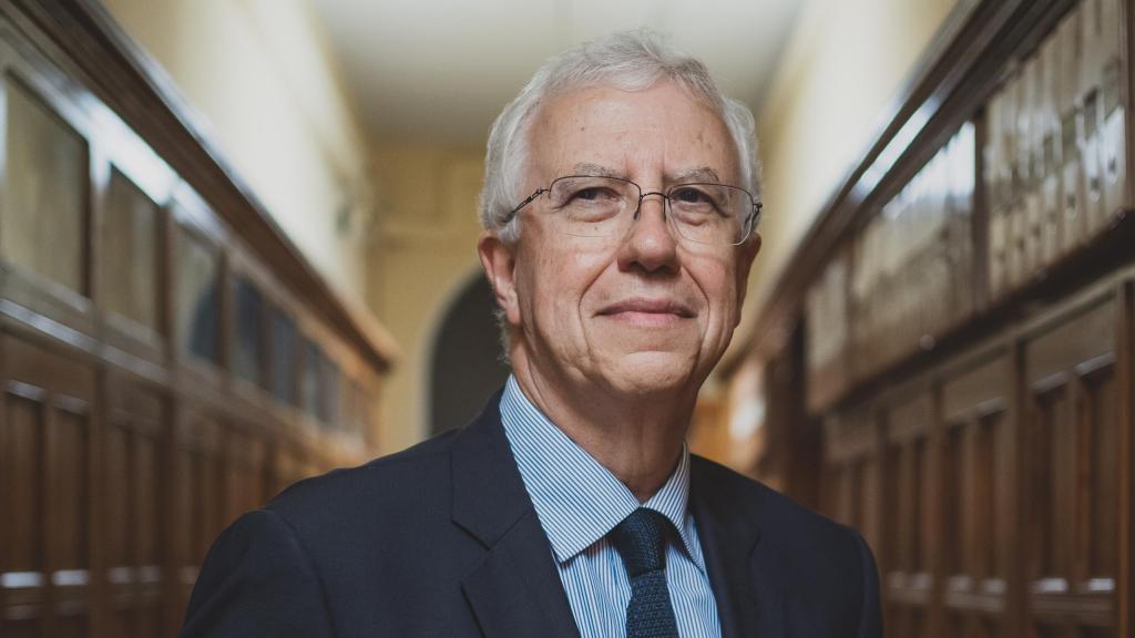 El historiador de la ciencia y académico de la RAE, José Manuel Sánchez Ron. Foto: Sara Fernández