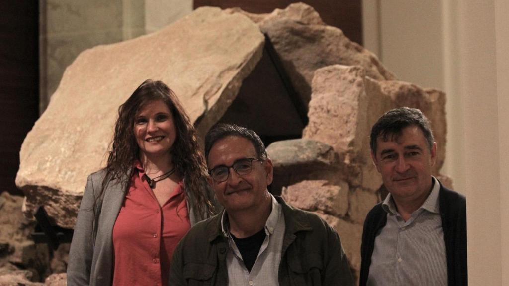 Los tres investigadores de la UMA que han participado en este estudio.