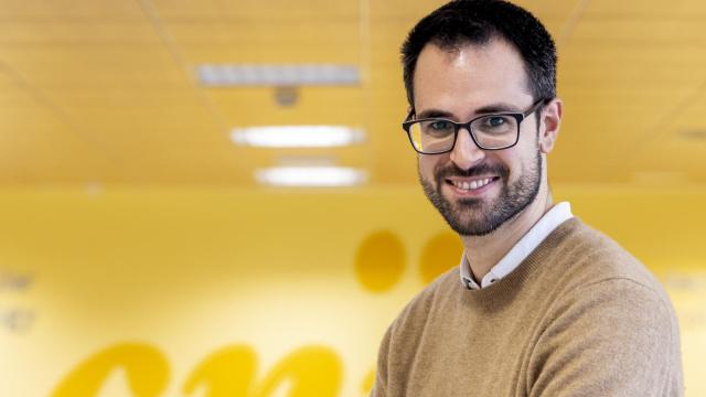 Marcos Díaz-Gay fotografiado en el CNIO.