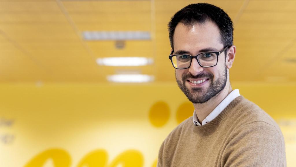 Marcos Díaz-Gay fotografiado en el CNIO.