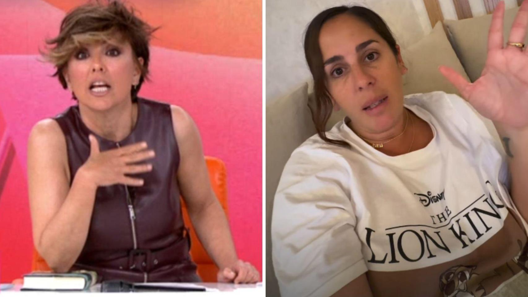 Sonsoles Ónega y Anabel Pantoja.