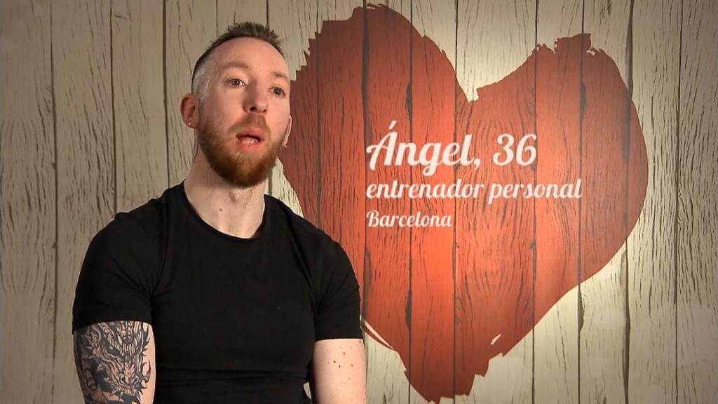 Ángel, en 'First Dates'