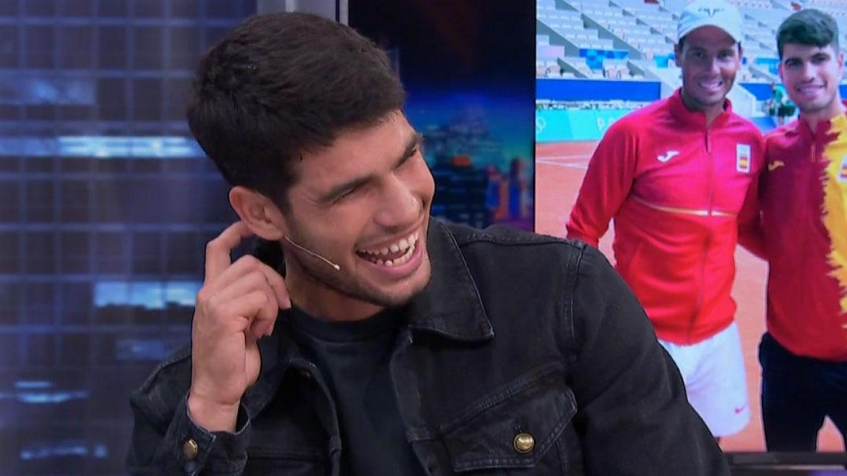 Carlos Alcaraz en 'El Hormiguero'.