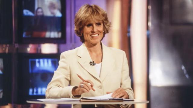 Mercedes Milá en el plató de 'Gran Hermano'.