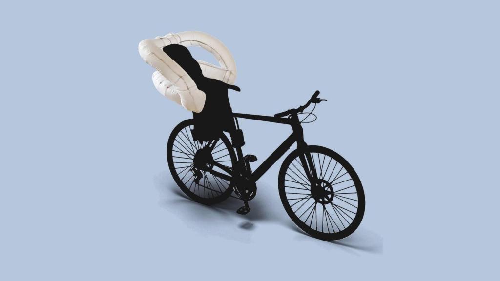 Cocoon, el airbag para las sillitas infantiles de las bicicletas