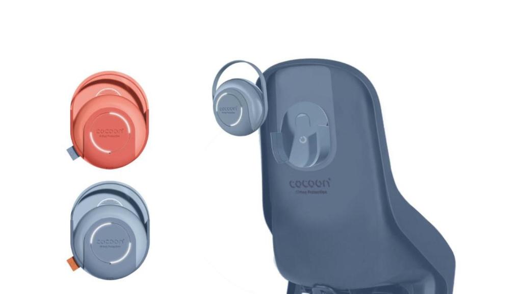 Cocoon, airbag para sillas infantiles en bicicletas
