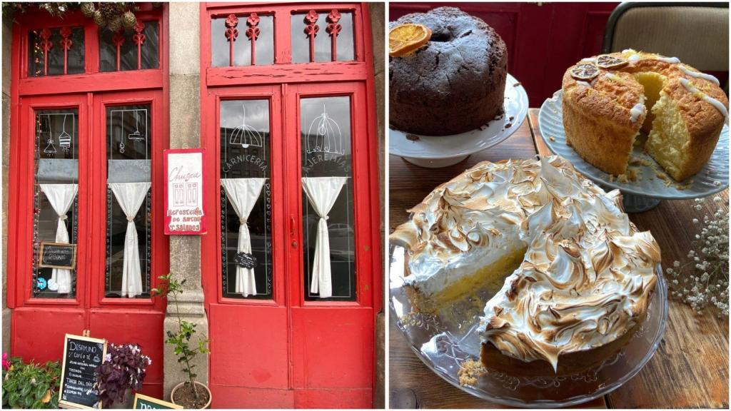 Cafetería Chusca, en Santiago.