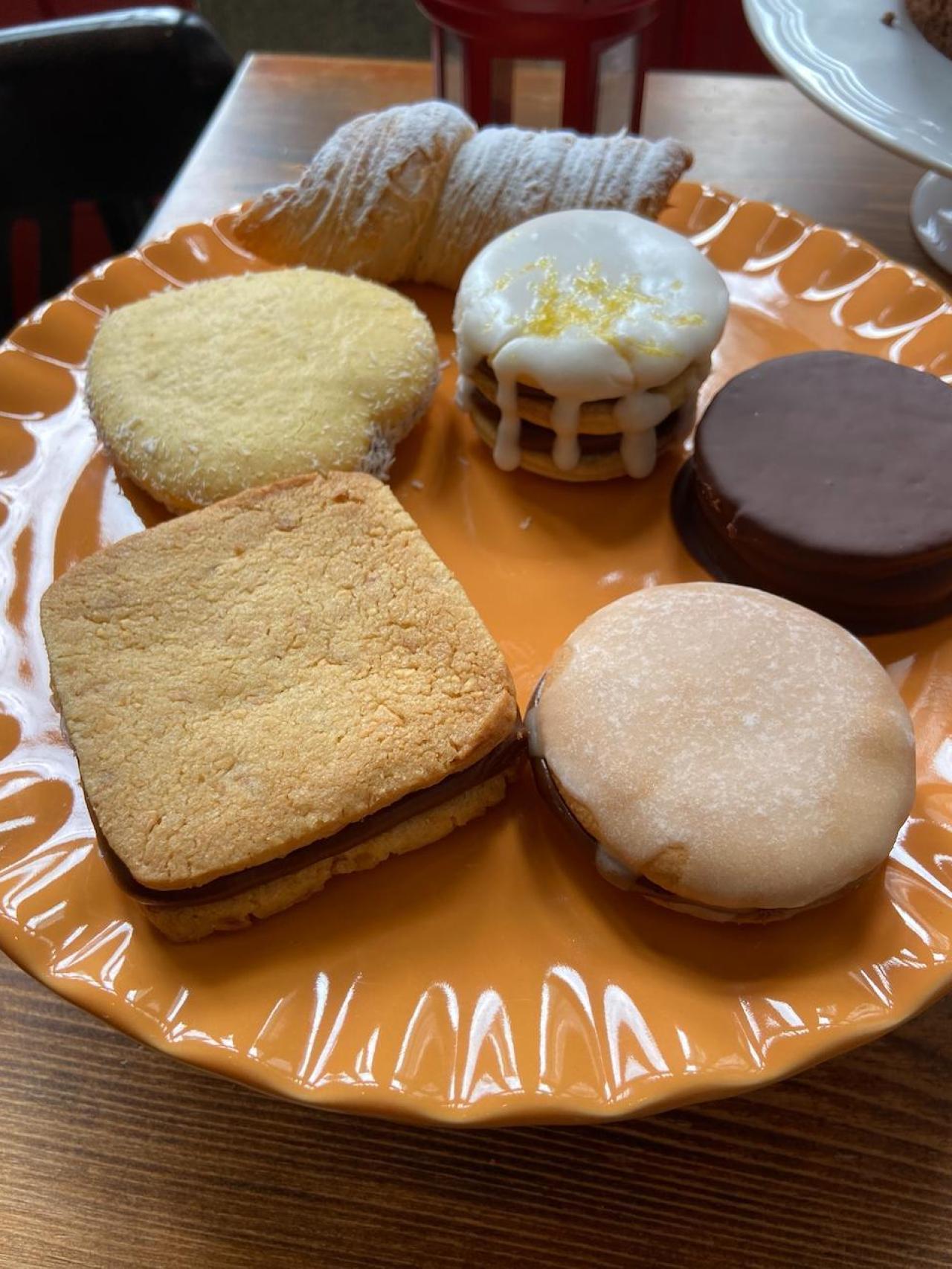 Alfajores artesanales de Chusca.