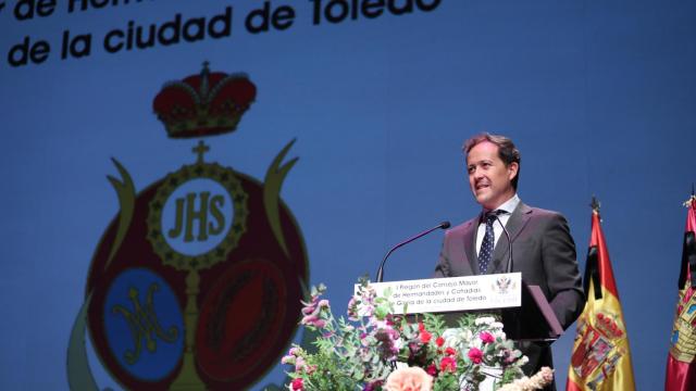 Velázquez durante el pregón.