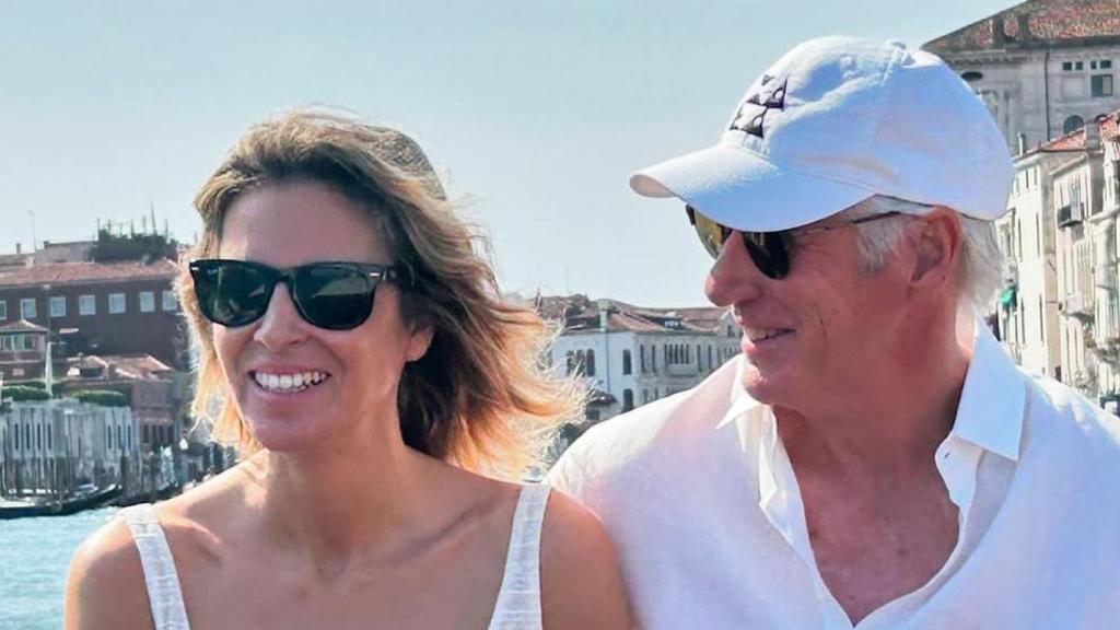 Richard Gere y Alejandra Silva.