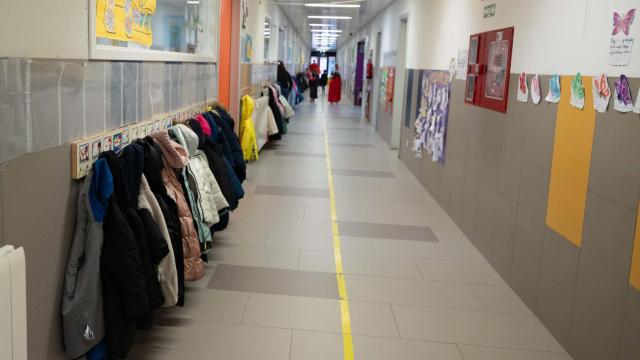 Imagen de archivo de un colegio en Aragón.