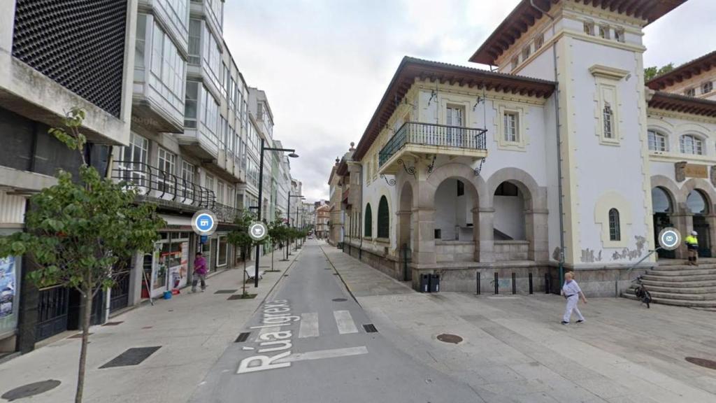 Calle Igrexa de Ferrol