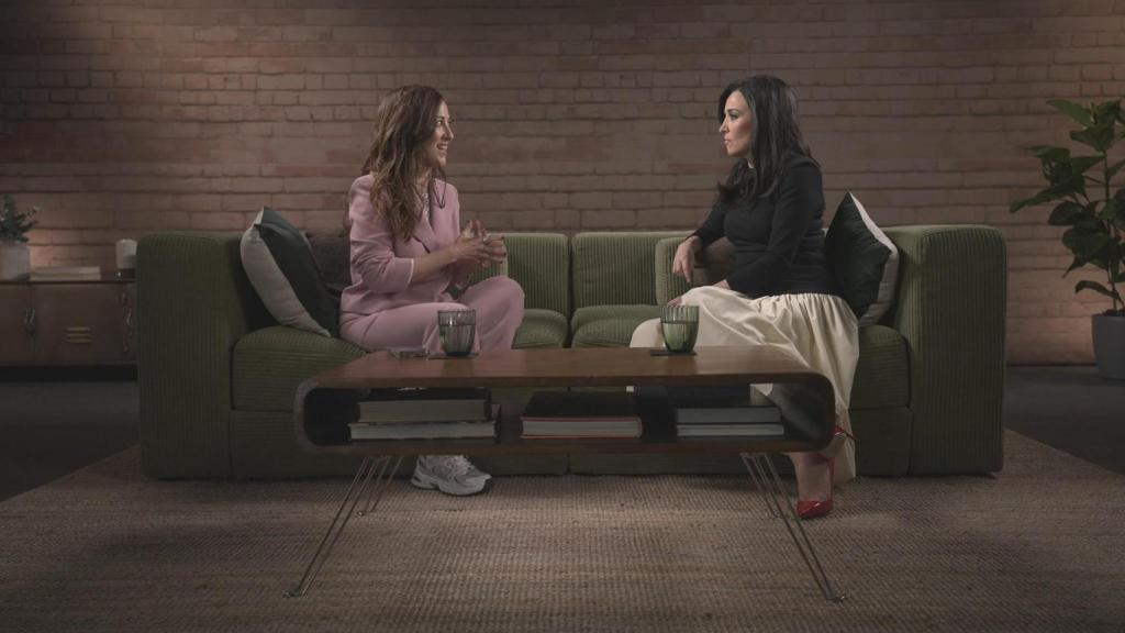 María Meneses, junto a Cruz Sánchez de Lara.