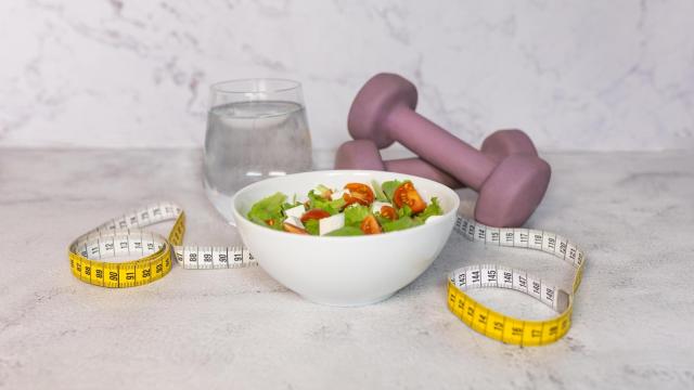 Cena para ponerse en forma.