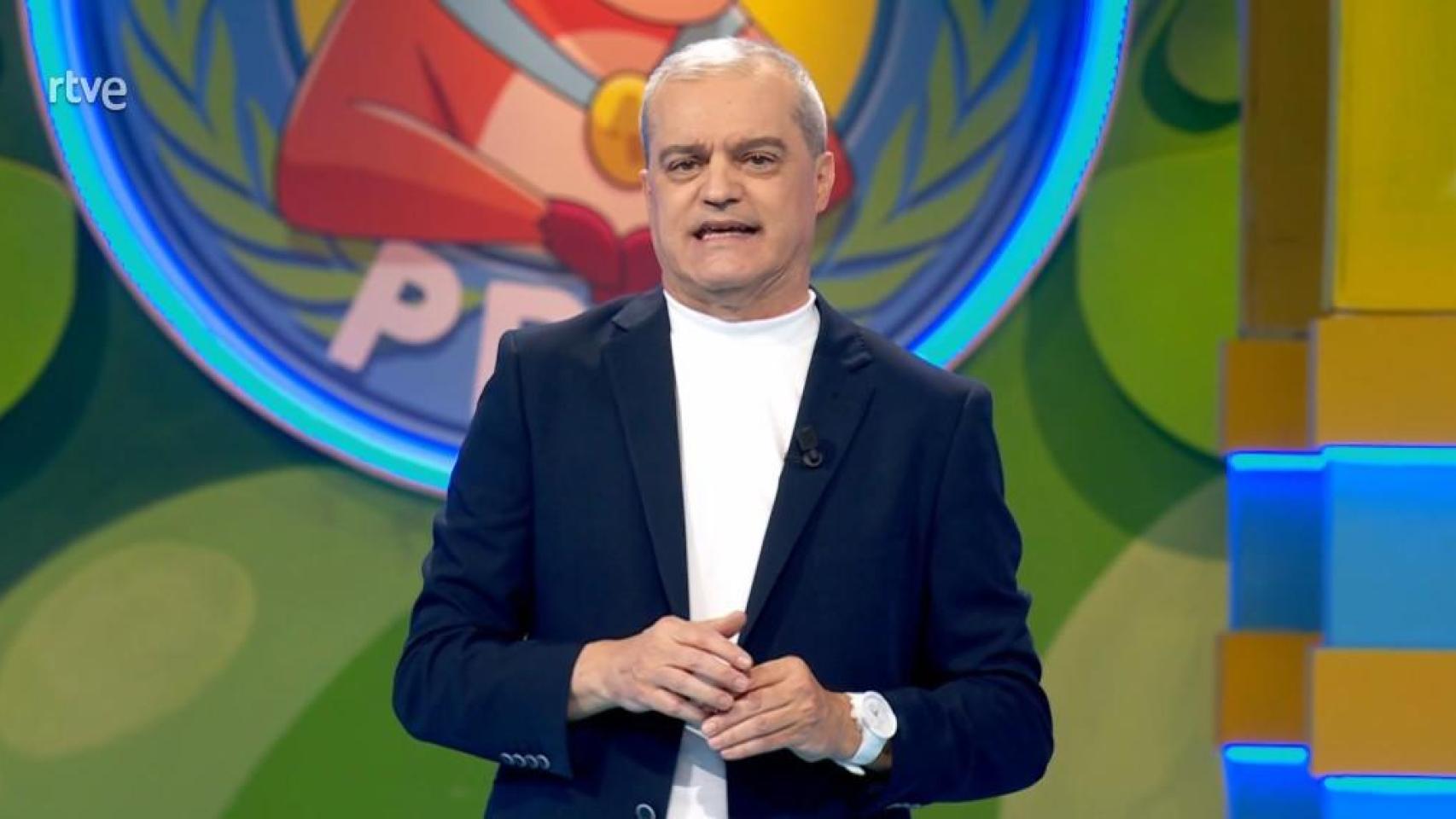 Ramón García, el presentador de 'El Grand Prix'.