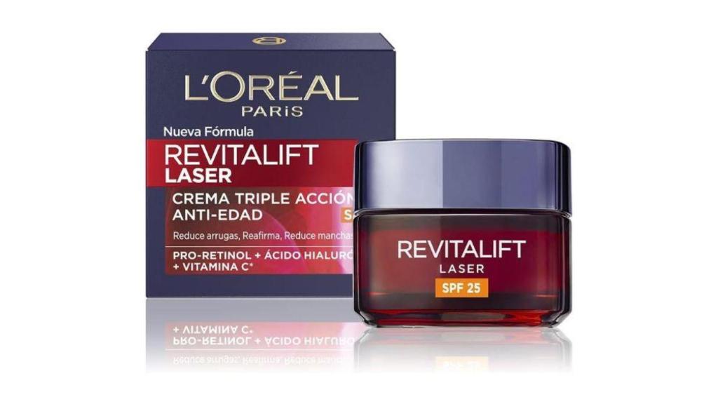 Crema día antiedad Triple Acción L'Oréal Paris Revitalift Láser